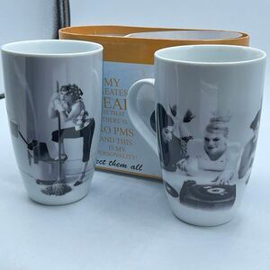 American Atelier “ At Home” Retro Collection 2-13oz cups